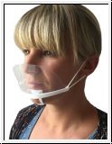 100 Stck Face shield Gesichtsschild Plastikmaske Schutzvisier V